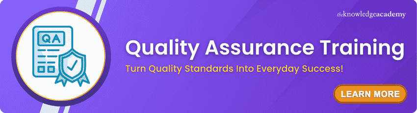 Quality Assurance Training Quality Assurance Course