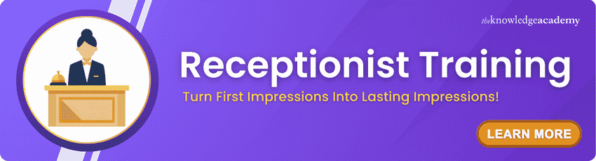 Receptionist Training Receptionist Training