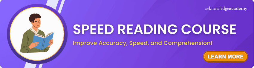 Speed reading course