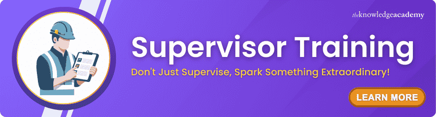 Supervisor Training Supervisor Training