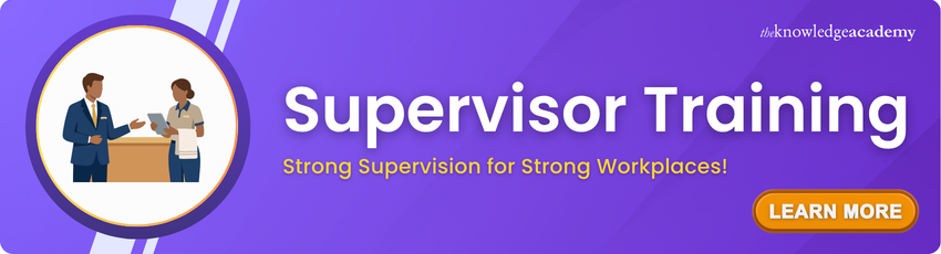 Supervisor Training Supervisor Course