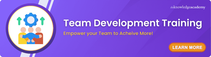 Team Development Training Join Team Development Training now