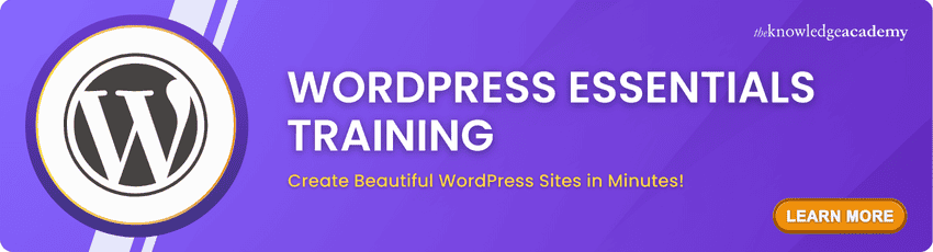 WordPress Essentials Training