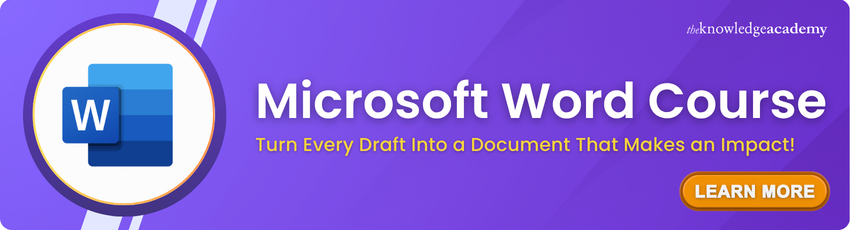 Microsoft Word Course Join the best Microsoft Word Course now