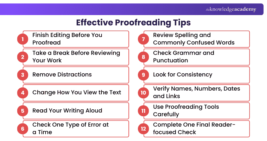Top effective proofreading tips Effective proofreading tips