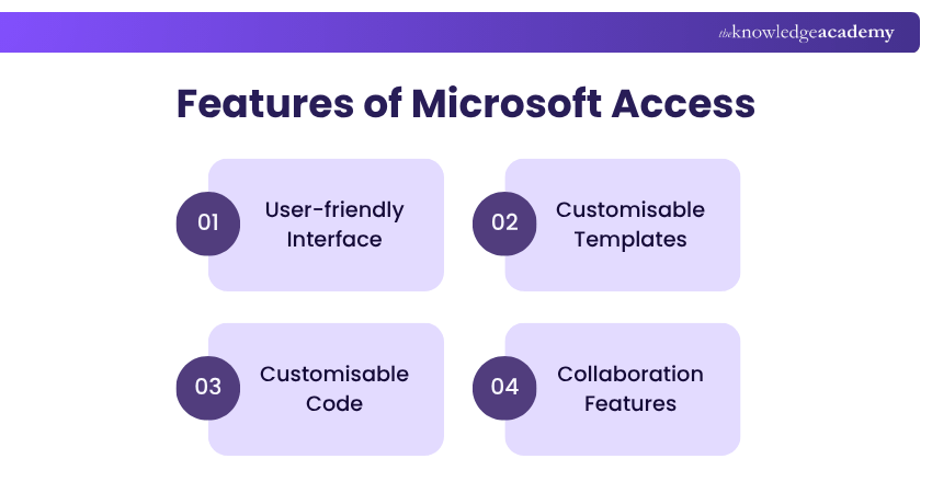 Features of Microsoft Access Microsoft Access Features