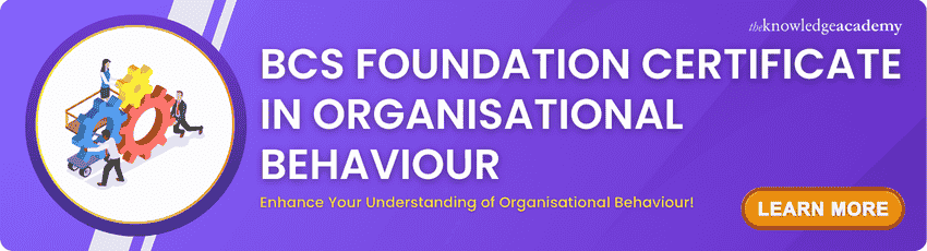 BCS Foundation Certificate In Organisational Behaviour