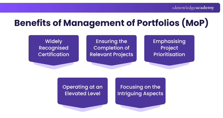Benefits of Management of Portfolios (MoP)