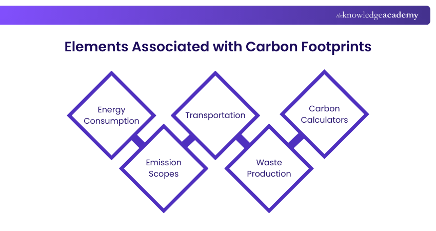 Elements Associated with Carbon Footprints
