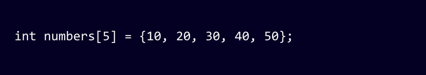 C++ Array Initialisation C++ Array Initialisation
