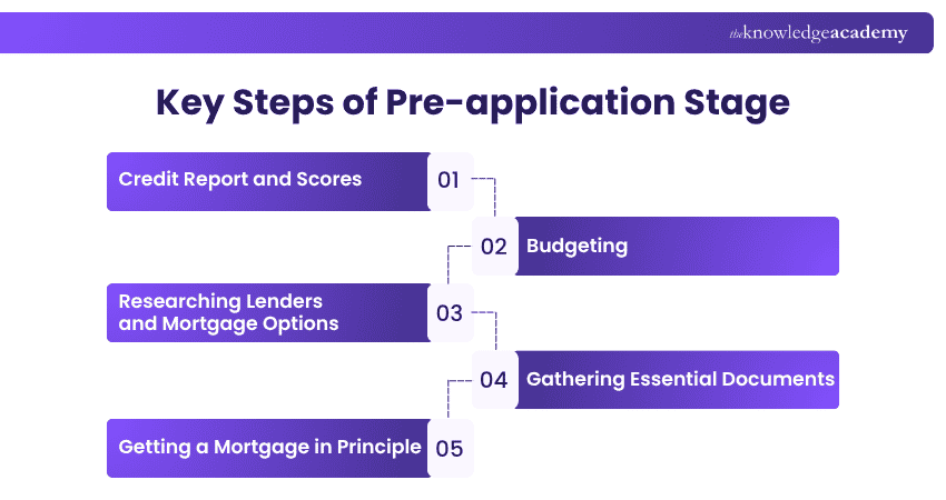 Key Steps of Pre-application Stage Pre-application Stage Steps