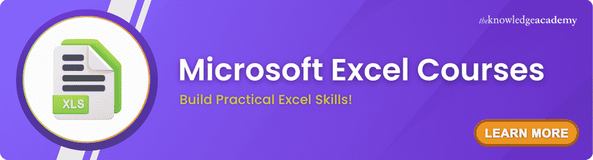 Microsoft Excel Training Courses Microsoft Excel Training