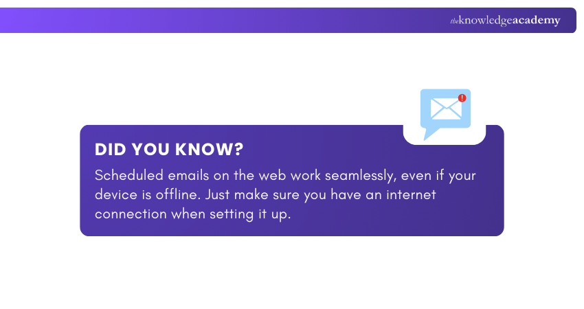 Pro Tip for Scheduled Mails