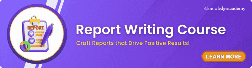 Report Writing Course Report Writing Course