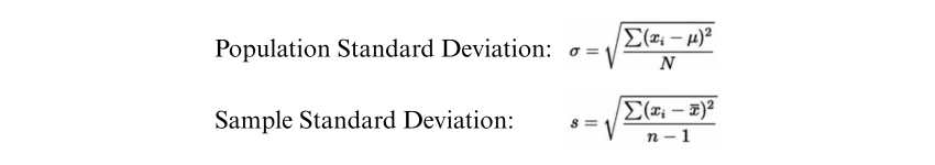 Standard Deviation Formula Standard Deviation Formula Explained