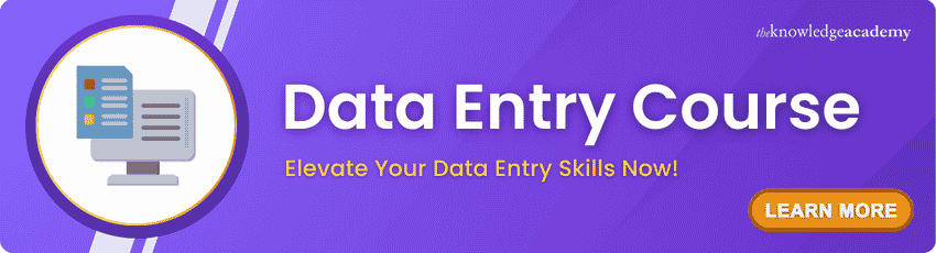 Data Entry Course Data Entry Course