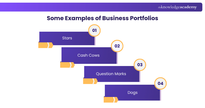 Some examples of Business Portfolios Some Examples of Business Portfolios