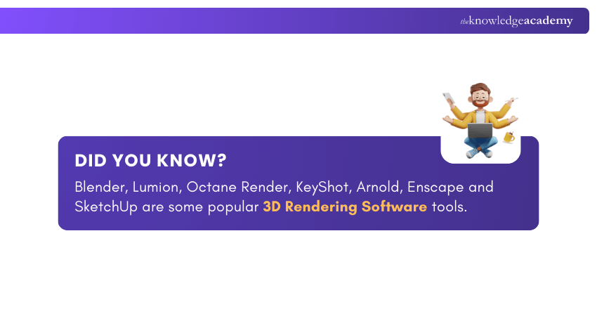 3D Rendering Software tools.
