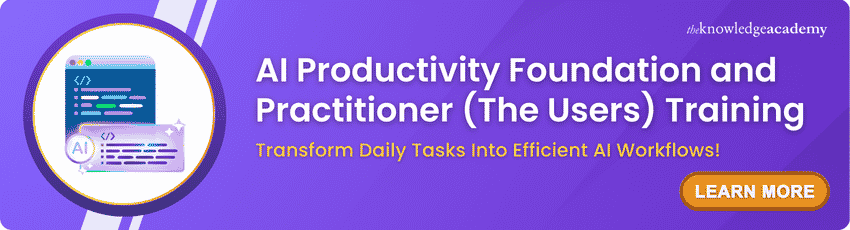 AI Productivity Foundation and Practitioner (The Users) Training AI Productivity Foundation and Practitioner (The Users) Training