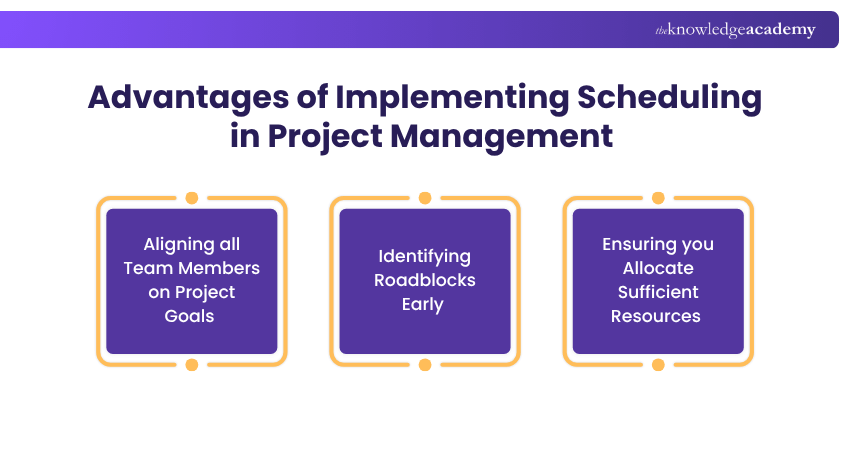 Advantages of Implementing Scheduling in Project Management Advantages of Implementing Scheduling in Project Management