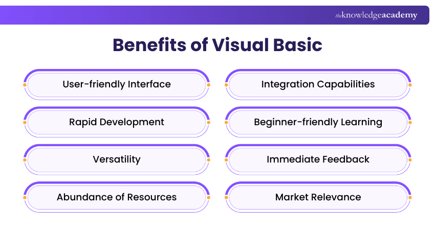 Benefits of Visual Basic Benefits of Visual Basic Explained