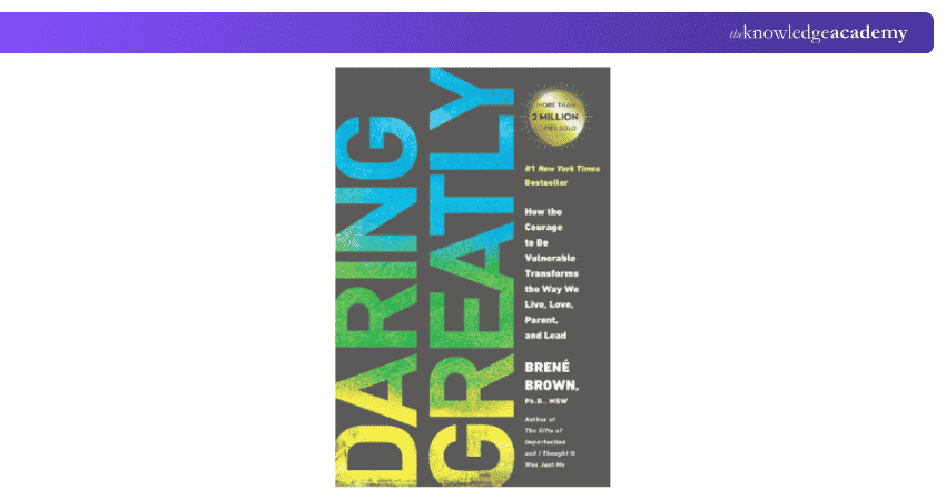 Daring Greatly: How the Courage to be Vulnerable Transforms the Way We Live, Love, Parent, and Lead” book by Brené Brown Daring Greatly: How the Courage to be Vulnerable Transforms the Way We Live, Love, Parent, and Lead” by Brené Brown