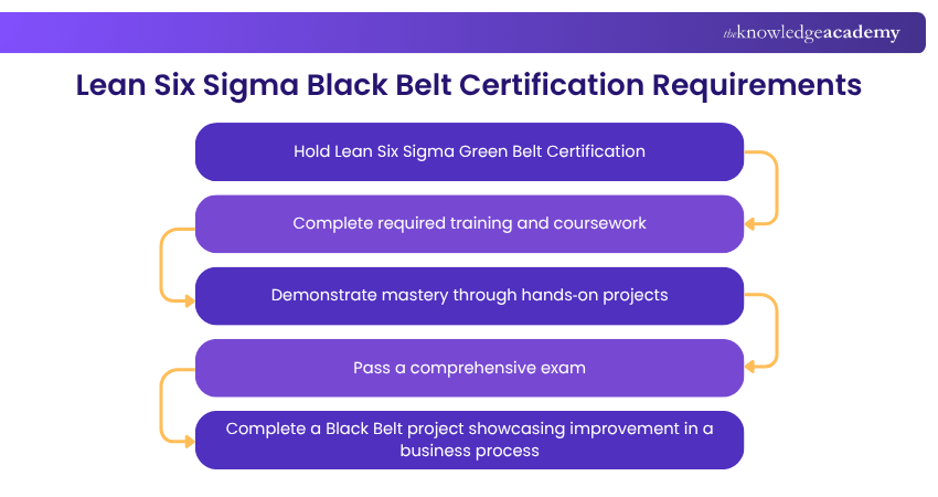 Lean Six Sigma Black Belt Certification Requirements Lean Six Sigma Black Belt Certification Requirements