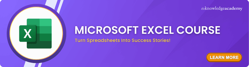 Microsoft Excel Course Microsoft Excel Course