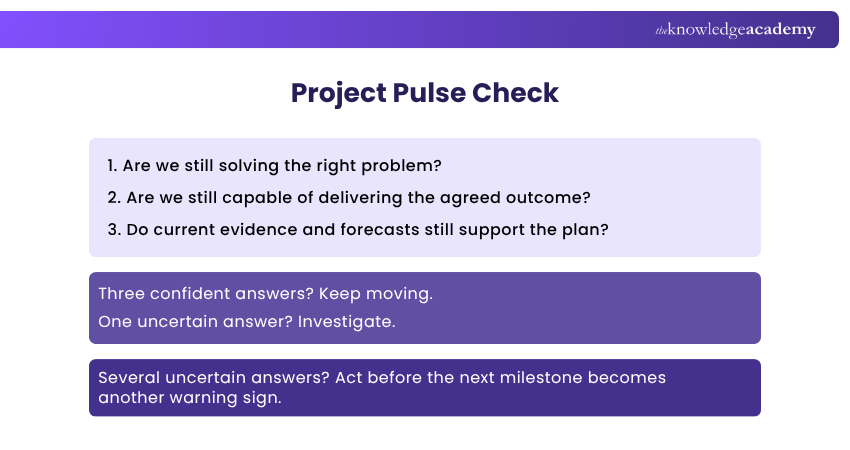Project Pulse Check Project Failure