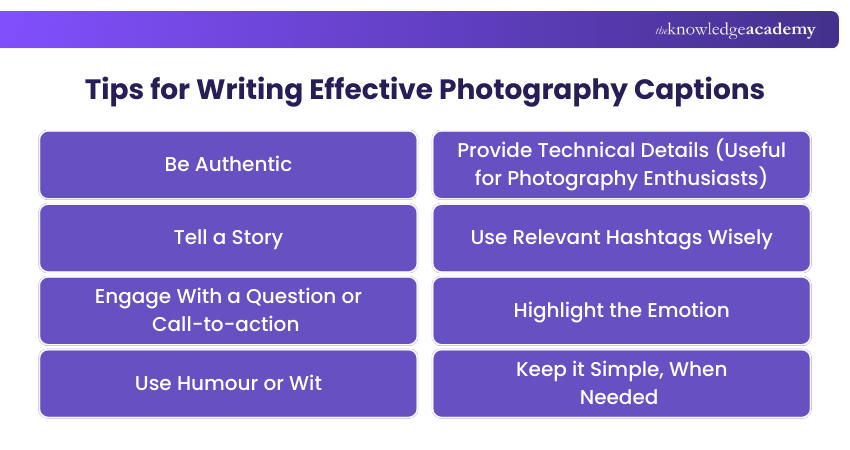 Tips for Writing Effective Photography Captions