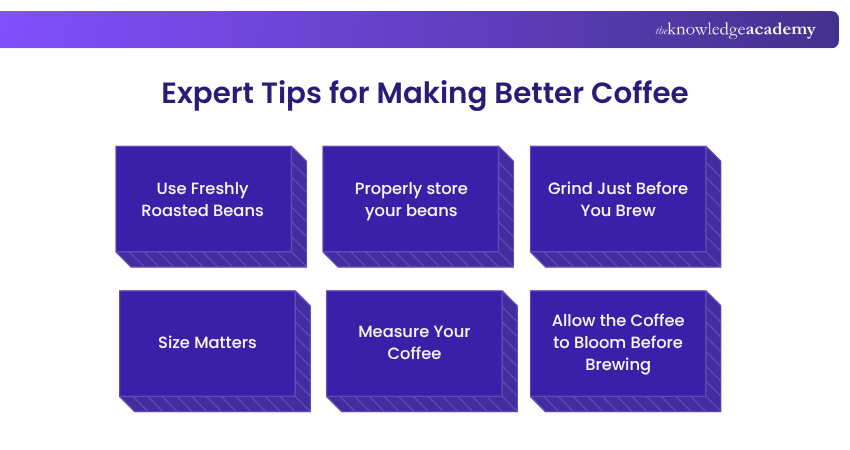 Expert Tips for Making Better Coffee Tips for Making Better Coffee