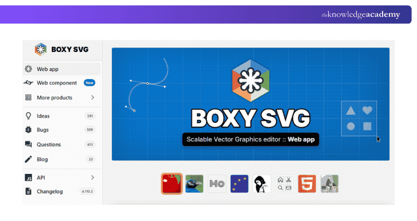 Homepage of Boxy SVG Boxy SVG Homepage