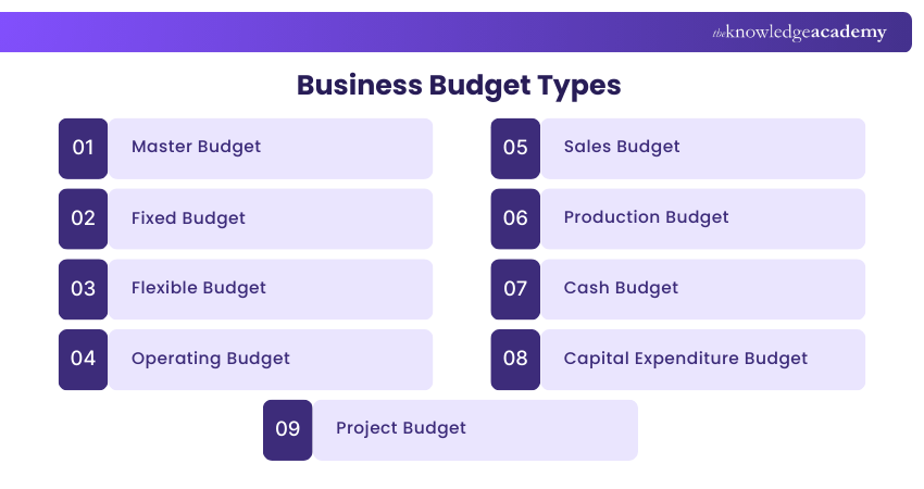 Business Budget Types