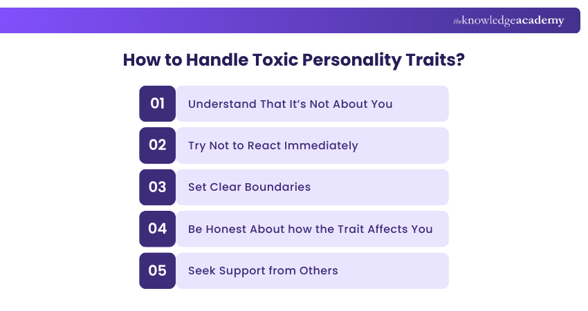 How to Handle Toxic Personality Traits