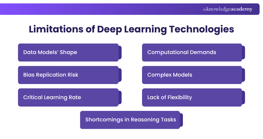 Limitations of Deep Learning Technologies Deep Learning Limitations