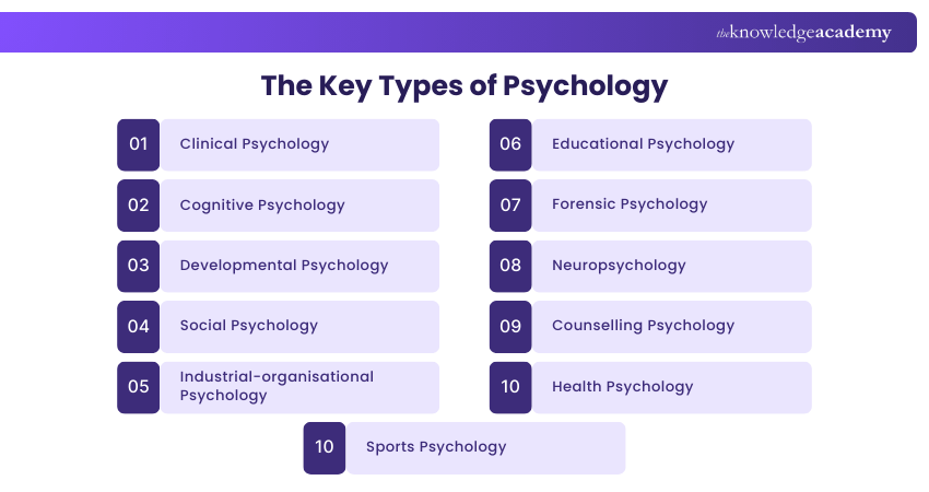 The Key Types of Psychology