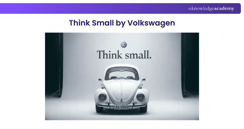 Think Small by Volkswagen