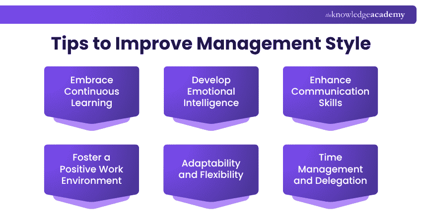 Tips to Improve Management Style Improve Your Management Skills
