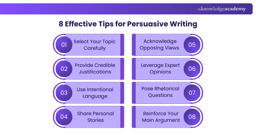 8 Effective Tips for Persuasive Writing