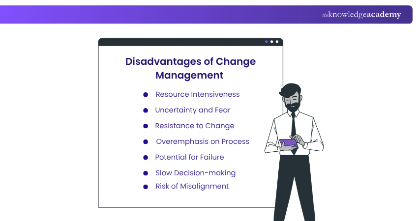 Disadvantages of Change Management