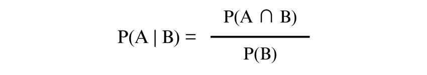 Formula of Conditional Probability Conditional Probability