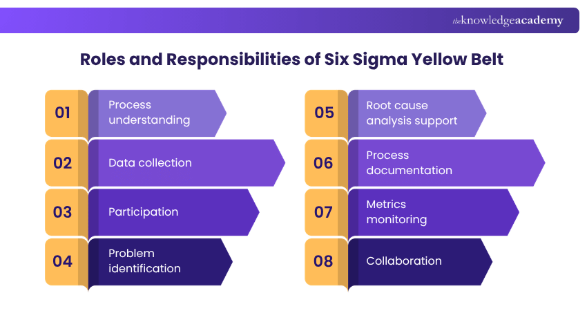 Six Sigma Yellow Belt Roles and Responsibilities