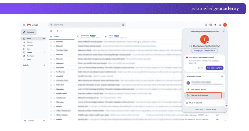 How to Sign Out of Your New Gmail Account