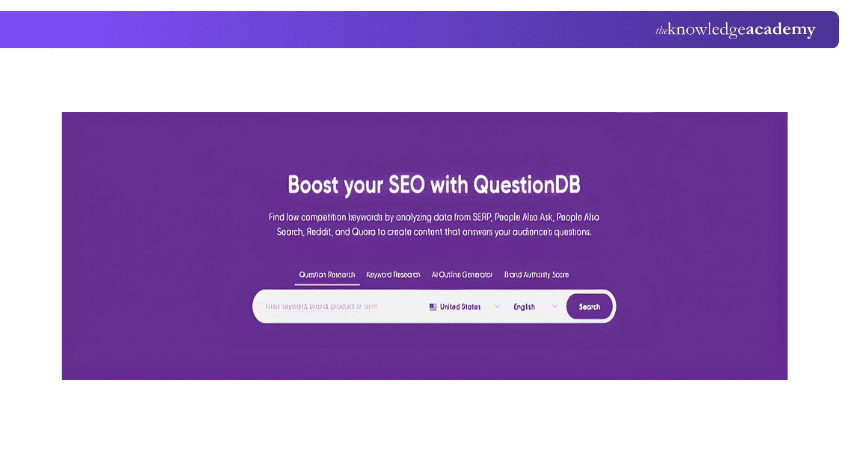 QuestionDB Marketing Tool