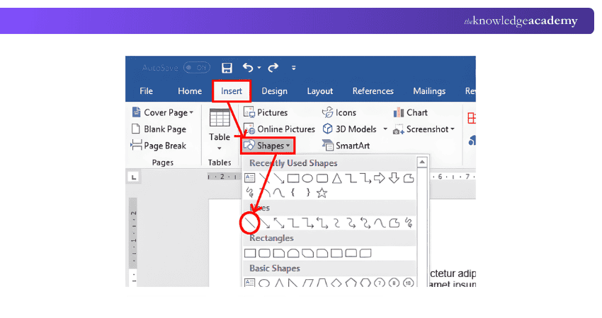 Using the Shape Tab