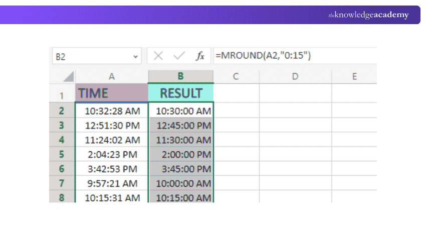 Rounding Minutes Rounding Minutes