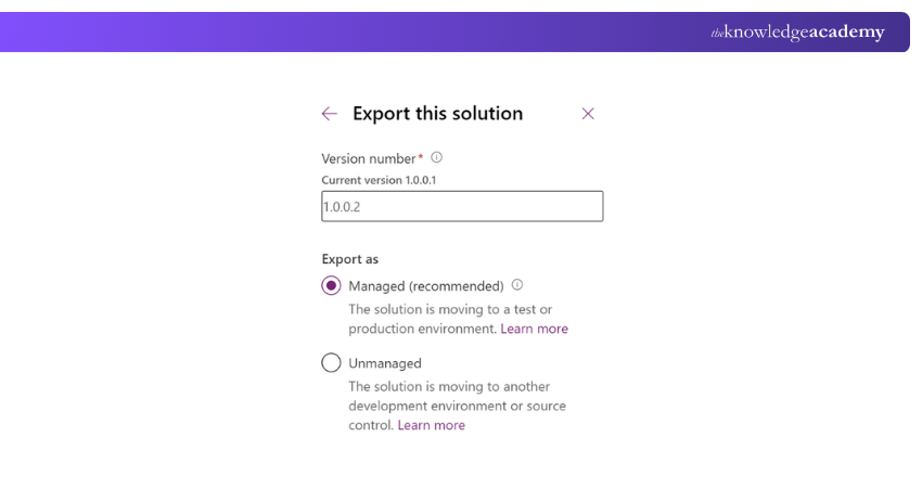 How to Export a Solution How to Export a Solution