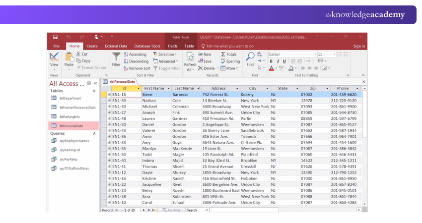 Microsoft Access Dashboard Microsoft Access Start Screen