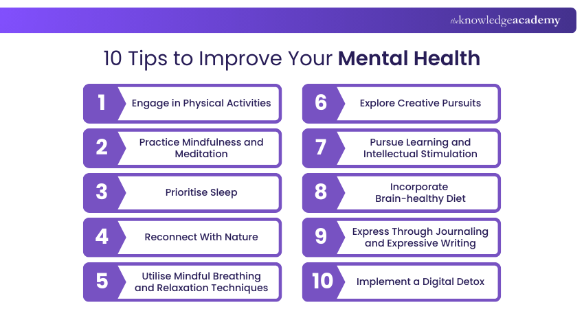 10 Tips to Improve Your Mental Health