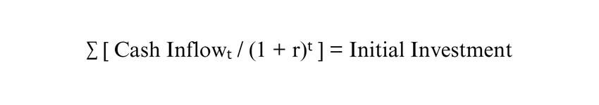  Discounted Payback Period Formula